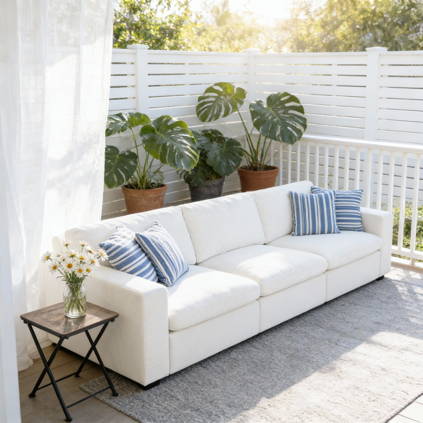 Klassisches 3-Sitzer-Sofa